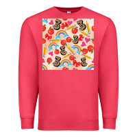 Cardinal back to school seamless pattern 3 (3600x3600) Premium Sweatshirt - AdoDesignShop