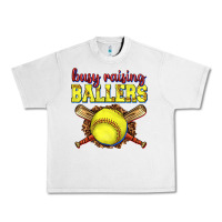 Lunar Rock busy raising ballers softball Urban Heavy Tee - texasbilliewilder