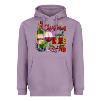 Lavender Christmas and wine Heavyweight Hoodie - AdoDesignShop