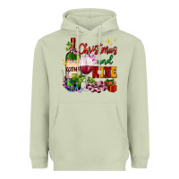 Matcha Christmas and wine Heavyweight Hoodie - AdoDesignShop