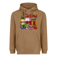 Toasted Coconut Christmas and wine Heavyweight Hoodie - AdoDesignShop