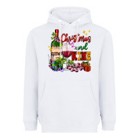 White Christmas and wine Heavyweight Hoodie - AdoDesignShop