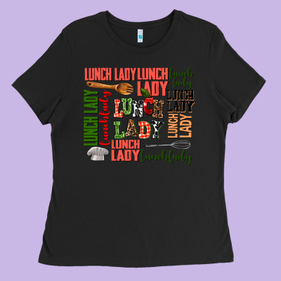 Lunch Lady Ladies Tee Designed By Adodesignshop