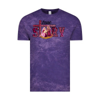 Cloud Purple Pink Christmas true story holy family Vintage Tee - RanaPortraitStore