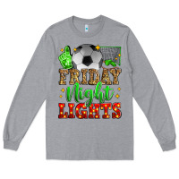 Heather Grey friday night lights soccer Long Sleeve Tee - Zillion Design Studio