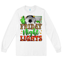 White friday night lights soccer Long Sleeve Tee - Zillion Design Studio