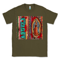 Army Green abuela serape leopard tumbler 3 Classic Tee - CTS Tumbler Store