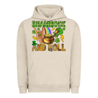 Pigment French Oak Shamrock and roll Urban Hoodie - BundleAndBundleShop
