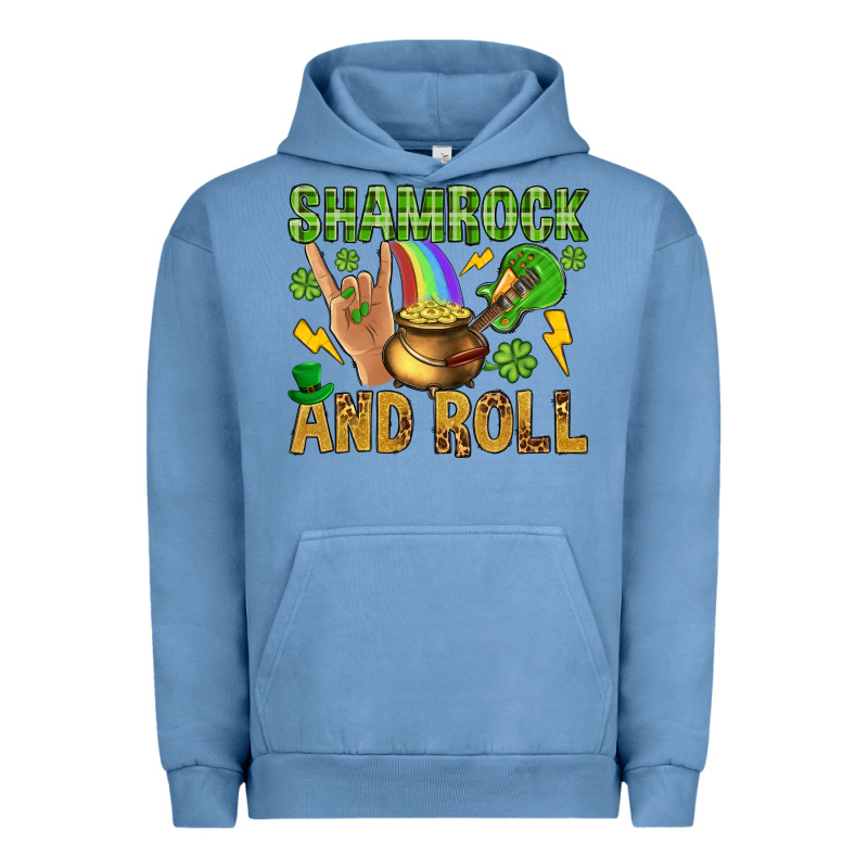 Shamrock And Roll Urban Hoodie by BundleAndBundleShop | Teevron