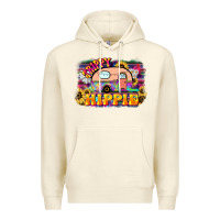 Sandshell trippy hippie Premium Hoodie - NancyCooperArtShop