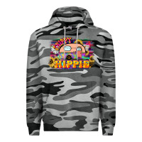 Slate Camo trippy hippie Premium Hoodie - NancyCooperArtShop