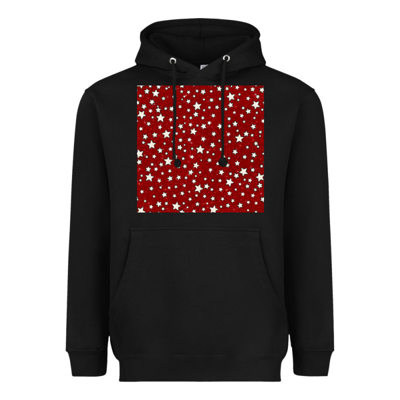 Glitter 4th Of July Seamless Pattern Heavyweight Hoodie by BundleAndBundleShop | Teevron