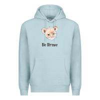 Blue Mist lion cute animals Premium Hoodie - RanaPortraitStore