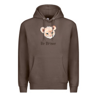 Coffee lion cute animals Premium Hoodie - RanaPortraitStore