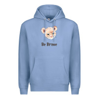 Colony Blue lion cute animals Premium Hoodie - RanaPortraitStore