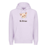 Lilac lion cute animals Premium Hoodie - RanaPortraitStore