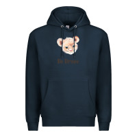 Navy lion cute animals Premium Hoodie - RanaPortraitStore