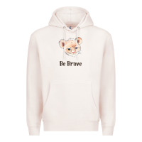 Pale Pink lion cute animals Premium Hoodie - RanaPortraitStore