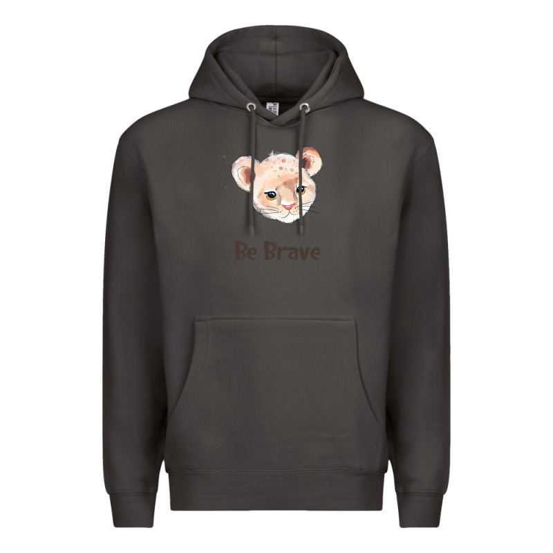 Lion Cute Animals Premium Hoodie by RanaPortraitStore | Teevron