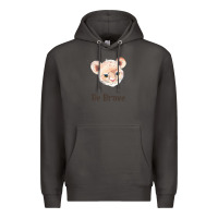 Smoke lion cute animals Premium Hoodie - RanaPortraitStore