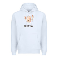 White lion cute animals Premium Hoodie - RanaPortraitStore
