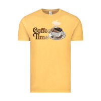 Vintage Mustard coffee time Vintage Tee - BarkalooDesign