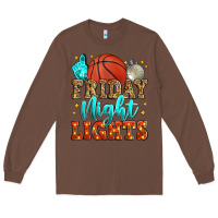 Chestnut friday night lights basketball Long Sleeve Tee - Zillion Design Studio