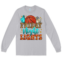 Moon Dust friday night lights basketball Long Sleeve Tee - Zillion Design Studio