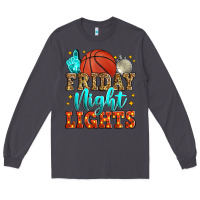 Smoke friday night lights basketball Long Sleeve Tee - Zillion Design Studio
