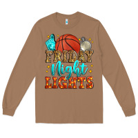 Toasted Coconut friday night lights basketball Long Sleeve Tee - Zillion Design Studio