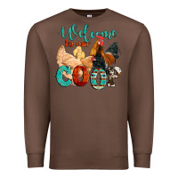 Chestnut welcome to our coop Premium Sweatshirt - Artiststas