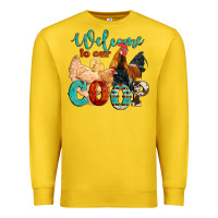 Lemon welcome to our coop Premium Sweatshirt - Artiststas