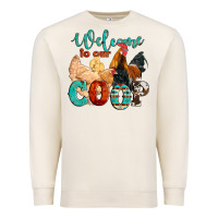 Sandshell welcome to our coop Premium Sweatshirt - Artiststas