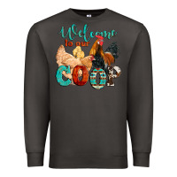 Smoke welcome to our coop Premium Sweatshirt - Artiststas