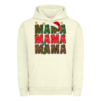 Pigment Pistachio Christmas Mama Urban Hoodie - BundleAndBundleShop