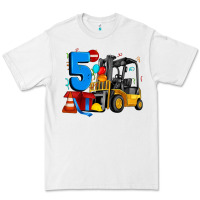 White forklift birthday five Premium Tee - Artiststas