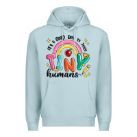 Blue Mist its a good day to teach tiny humans Premium Hoodie - MaliasSmallBusiness