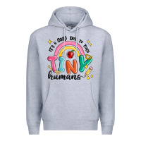 Heather Grey its a good day to teach tiny humans Premium Hoodie - MaliasSmallBusiness