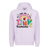 Lilac its a good day to teach tiny humans Premium Hoodie - MaliasSmallBusiness