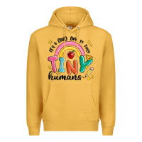 Mustard its a good day to teach tiny humans Premium Hoodie - MaliasSmallBusiness