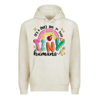 Oatmeal Heather its a good day to teach tiny humans Premium Hoodie - MaliasSmallBusiness