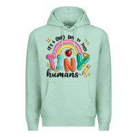 Seafoam its a good day to teach tiny humans Premium Hoodie - MaliasSmallBusiness