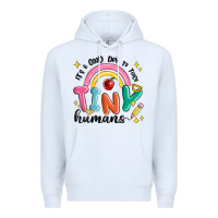 White its a good day to teach tiny humans Premium Hoodie - MaliasSmallBusiness