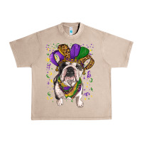 French Oak Mardi gras hat  english bulldog Urban Heavy Tee - RanaPortraitStore