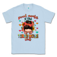 Dusty Blue proud member of the tired moms club Classic Tee - Zillion Design Studio