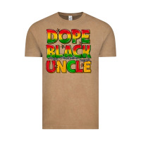 Vintage Coffee dope black uncle with stars Vintage Tee - texasbilliewilder