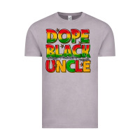 Vintage Zinc dope black uncle with stars Vintage Tee - texasbilliewilder