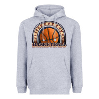 Heather Grey basketball rainbow Heavyweight Hoodie - JahusDesignShop