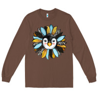 Chestnut penguin sunflower Long Sleeve Tee - RanaPortraitStore