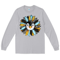Moon Dust penguin sunflower Long Sleeve Tee - RanaPortraitStore